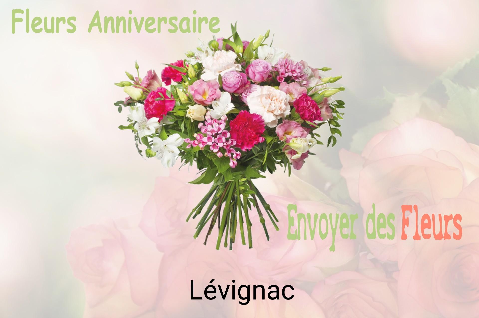 Bouquet de fleurs d’anniversaire livré à Lévignac
